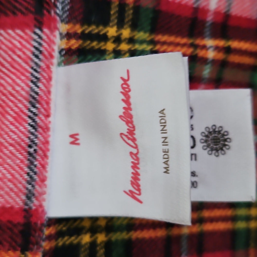 Hanna Andersson Red Plaid Night Shirt - Picture 2 of 3